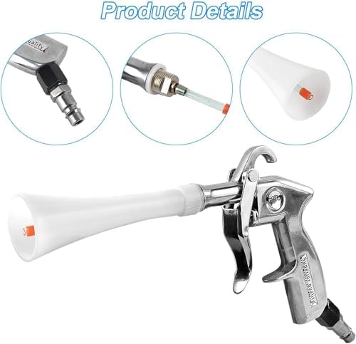 Tornado Car Cleaning Gun for Car Detailing Detailing Tool - High Pressure Air Gun Dry Cleaning Gun Used in Conjunction with Air Compressor - Image 3