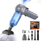 Saker Car Vacuum Portable 6-in-1 Cordless Vacuums, 20000PA SW102 Blue Gray by Saker