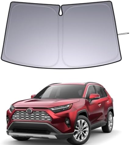 Windshield Sun Shade for Toyota Rav4 2019-2026 Accessories by JDMCAR