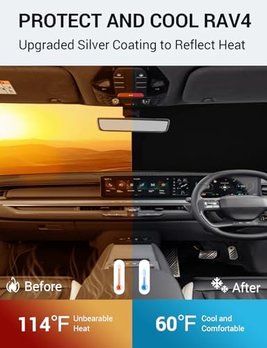 Proadsy Custom Fit Car Windshield Sun Shade for 2024-2026 Kia EV9 GT Line - Image 3