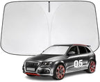 Windshield Sun Shade for Audi Q5 2009-2017 Sunshade by YIZHUOMY