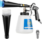 Car Cleaning Gun,High-Pressure Air Blow Gun,Air Cleaning Gun,Air Blow Gun with 2 Set Nozzles &1L Liquid Bottle,Works with Air Compressor,Pro Auto Detailing Tool for Deep Cleaning Interiors & Exteriors by cropyoyo