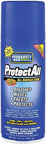 All-Surface Care - Cleaner, Wax, Polisher and Protector - Interior and exterior use, 13.5 oz - Protect All 62015(Packaging may vary) by Thetford
