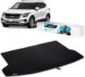 CLIM ART Cargo Liner for Kia Seltos 2021-2026 Custom Fit Trunk Mat, with Honeycomb Dirtproof & Waterproof Technology - All-Climate, Heavy Duty, Anti-Slip Cargo Liner, Luggage - FL01120175 by CLIMART