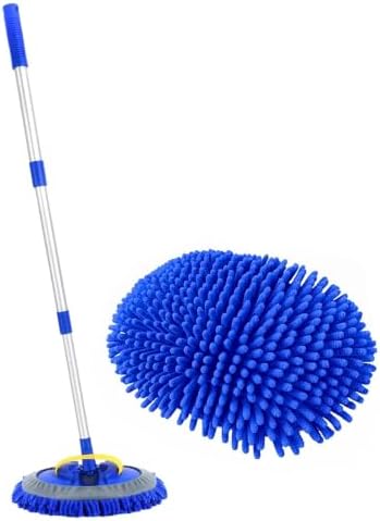 42" Car Wash Brush, Portable Car Wash Mop with Ultralight Telescopic Handle by TORVA