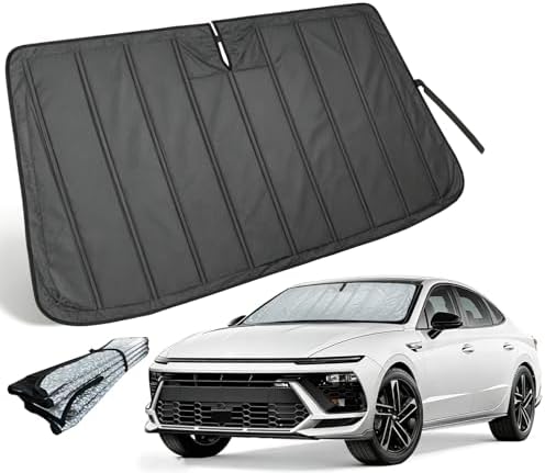 Sun Shade for Hyundai Sonata 2020-2025, Custom Fit Forte 2019-2025 by PAIMOHO