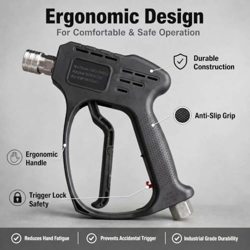 Pressure Washer Short Gun Set, 4000 PSI - Image 6