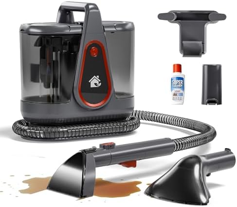 WURESE 17KPa Portable Carpet Cleaner Machine, Spot Shampooer for Couch Sofa by WURESE