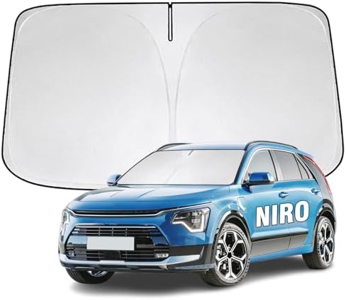 Windshield Sun Shade for Kia NIRO 2017-2026 Sunshade by YIZHUOMY