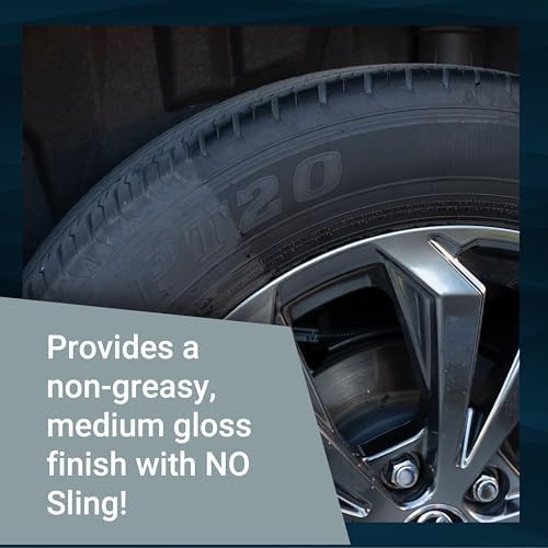 Bling Sauce Tire Sauce Natural Look Tire Shine, Cars, Trucks, SUVs, 24 oz - Image 4