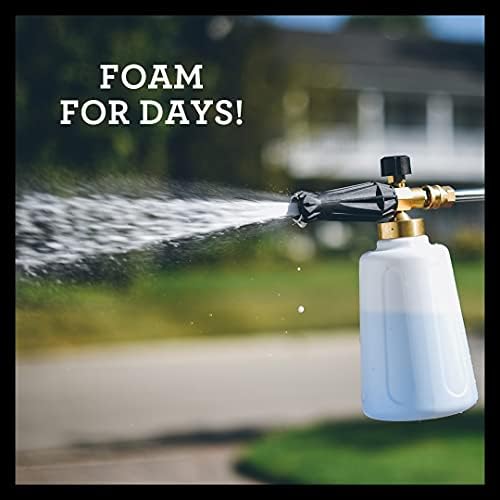 TriNova Foam Cannon for Pressure Washers, 1-Liter Bottle - Image 3