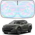 for Hyundai Santa Cruz 2022 2023 2024 2025 2026 Windshield Sun Shade - Custom Fit Hyundai Santa Cruz 4 Layers Sunshade Foldable Front Window Sunshade Sun Visor Protector Block UV Rays Keep Car Cooler by Unknown