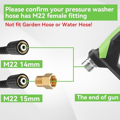 Tool Daily Sewer Jetter Kit for Pressure Washer 150 FT, Power Washer Gun - Image 3