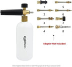 Amazon Basics Foam Cannon with 1/4-Inch Quick Connector for Pressure Washer, Snow Foam Lance for Car Washing, Adjustable Nozzle, 33-Ounce (1 Liter) - Image 6