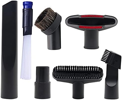 Alrens 7Pcs 1 1/4" Shop Vacuum Attachments Brush for Shop Vac Accessories by Alrens