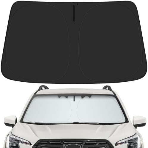 Car Windshield Sun Shade for Subaru 2019-2025 2026 Forester Accessories (OEM Design) Reflective Foldable Heat Insulation Sunshade for Ultimate Protection by Unknown