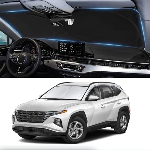 Windshield Sunshade for Hyundai Tucson 2022-2026 Front Window Shades by INSAUTO