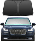 Windshield Sun Shade for 2020-2025 Lincoln Corsair, 4-Layer 240T Foldable UV Block Car Accessory to Cool Interior by Unknown