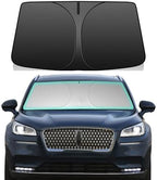 Windshield Sun Shade for 2020-2025 Lincoln Corsair, 4-Layer 240T Foldable UV Block Car Accessory to Cool Interior by Unknown