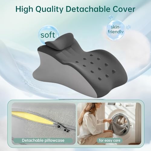 Wedge Pillow for Intimacy & Couples – 7-in-1 Multi-Angle Memory Foam Cushion for Back Pain, Acid Reflux, Snoring, Leg Elevation – Orthopedic Reading & Post-Surgery Support Pillow for Bed（Light Grey） - Image 3