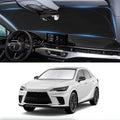 Custom Fit Lexus RX Windshield Sunshade for 2023-2025 2026 RX 350, RX 350 F Sport, RX 350L Accessories Front Window Shades Cover for Windshield Sun Visor Protector 210T Foldable Shade Blocks UV Rays by INSAUTO
