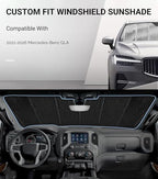 Pigenius Windshield Sun Shade for Mercedes-Benz GLA 2021-2026 Front Window Sunshade - AstraGuard - Image 2