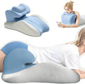 Wedge Intimacy Pillow for Couples – Memory Foam Lift, Spine/Hip Alignment by Unknown