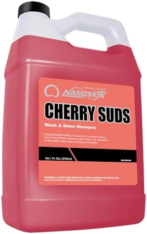 Nanoskin CHERRY SUDS Car Wash Shampoo for Foaming, 1 Gallon by Nanoskin