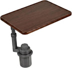 Car Desk for Laptop, Car Table & Car Tray with 360° Rotating Cup Holder, Adjustable Height Car Food Tray, As Car Table Tray or Car Seat Tray, Compatible with Tesla Model 3/Y/S, Ford/Most Vehicles - Image 9
