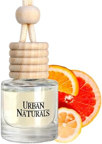 Urban Naturals Car Air Freshener Diffuser 1 Pack, Citrus Bliss Scent by UrbanNaturals
