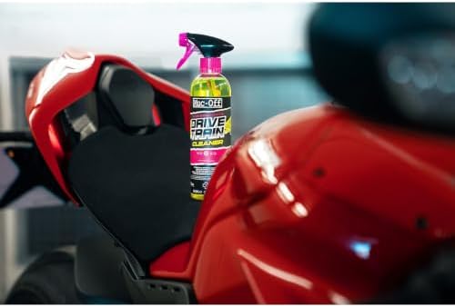 Muc-Off Powersports Drivetrain Cleaner, 16.9 fl oz - Chain Cleaner and Degreaser Spray for Motorcycle Cleaning - Advanced Motorcycle Cleaner, 500ml - Image 2