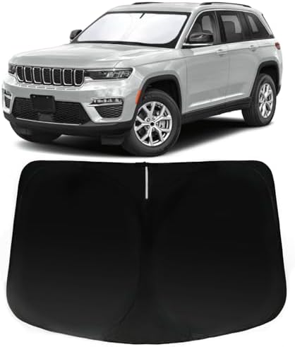 Windshield Sun Shade for 2014-2023 Jeep Cherokee by PAIMOHO