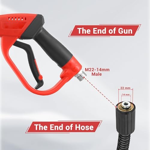 Tool Daily Pressure Washer Gun and Hose Kit, 50 FT Power Washer Hose - Image 3