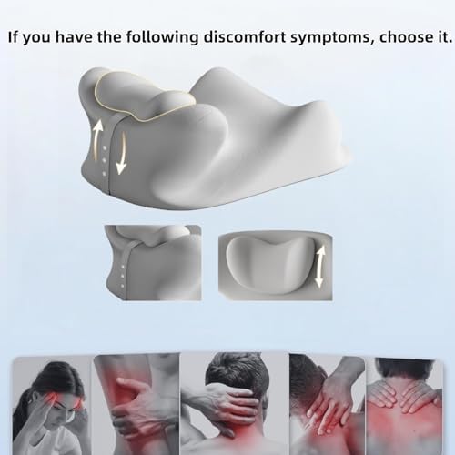 Wedge Pillow for Lovers, Multi-Purpose Orthopedic Support, Used for Acid Reflux, Leg Elevation After Operation, Back Pain Relief, Reading and Bed Rest (Upgrade (Grey) - Image 5