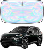 Windshield Sun Shade for Nissan Rogue 2021-2026 - 4 Layers Sunshade Compatible with Nissan Rogue Foldable Front Window Sunshade Sun Visor Protector Block UV Rays Keep Your Car Cooler Car Accessories by Unknown