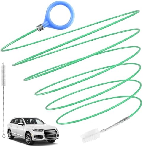 Auto Sunroof Drain Cleaning Tool, 120 Inch Flexible Tube Cleaning Brush by ecocstm