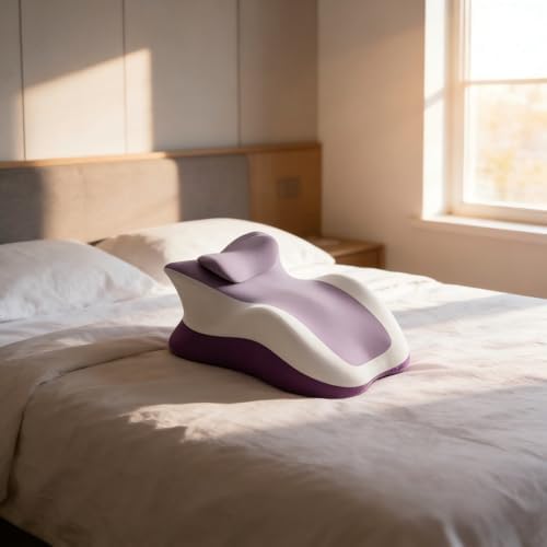 Memory Foam Ergonomic Wedge Pillow,Intimacy Wedge Pillow for Couples,Memory Foam Multi-Functional Reading Pillow for Acid Reflux, Adjustable Incline Support for Shoulder, Back and Legs - Image 4