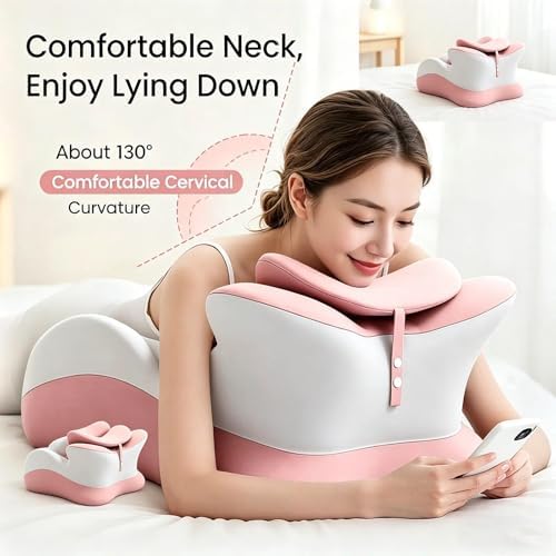Memory Foam Wedge Pillow, 27°Ergonomic Support for Back, Waist & Legs, Multi-Position Pillow for Intimacy, Pregnancy, Sleep & Reading Removable Washable Cover(Pink) - Image 4