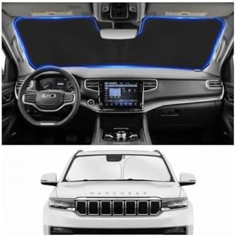 Windshield Sun Shade Sunshade for Jeep Wagoneer 2022-2026 by Unknown
