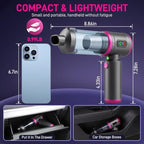 Car Vacuum Portable Cordless, 30000PA 3-in-1 Car Vacuum Cleaner High Power - Image 2
