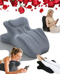 27 Degree Intimacy Pillow= All Perfect Position Easily for Hip & Back Support, Memory Foam Support Pillow, Discreet Ergonomic Wedge Pillow for Sleeping, Sitting, Recovery (Gray) by Unknown