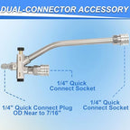 Tool Daily Foam Cannon with Dual Connector Accessory, 1/4" Quick Connect - Image 6