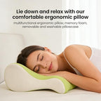 Ergonomic Memory Foam Wedge Pillow for Sleeping – Sciatica Back & Neck Pain Relief, Breathable Couples Wedge Pillow for Intimacy, Positioning Pillow for Couples, Reading & Relaxation - Image 7