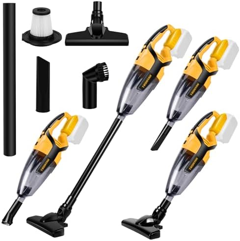 Cordless Vacuum Cleaner Compatible with DEWALT 20V Battery (Battery NOT Included), Handheld Vacuum for Home, Boat, Workshop, Car, Pet Hair, Furniture-Tool Only - Image 5