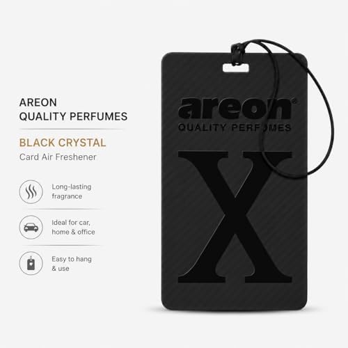 REON X Version Black Crystal Hanging Best Car Air Freshener - Long Lasting Scent for Car or Home - Long Lasting, Fresh, Luxurious Scent - Image 4