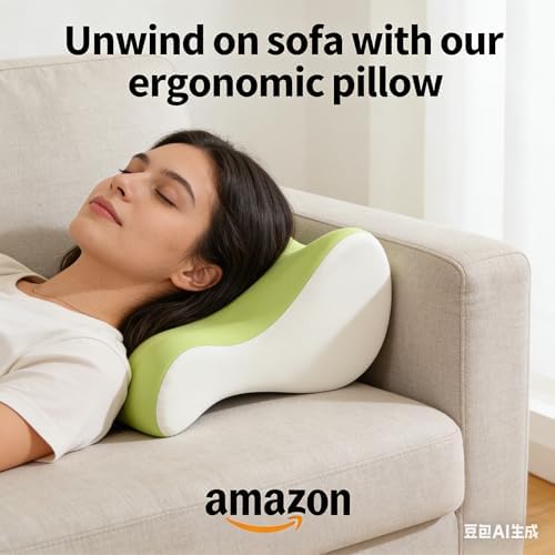 Ergonomic Memory Foam Wedge Pillow for Sleeping – Sciatica Back & Neck Pain Relief, Breathable Couples Wedge Pillow for Intimacy, Positioning Pillow for Couples, Reading & Relaxation - Image 3