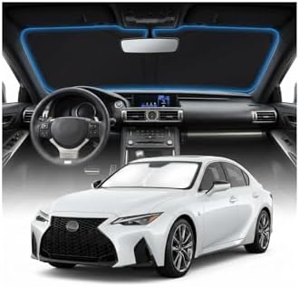 for Lexus is Sun Shade Windshield Cover - Custom Fit is Accessories 2014-2025 2026 Sunshade Foldable UV Protection & Heat Shield Sun Visor Accessories by Unknown