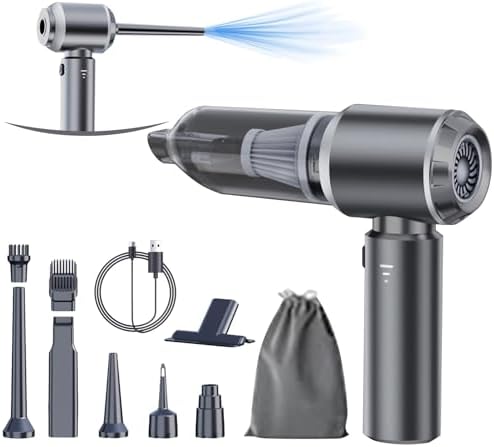 Houscly Car Vacuum Cordless Mini Handhled 4-in-1 High Power Cleaner 20000Pa by houscly