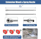 JANZ 14'' Pressure Washer Surface Cleaner - Image 6