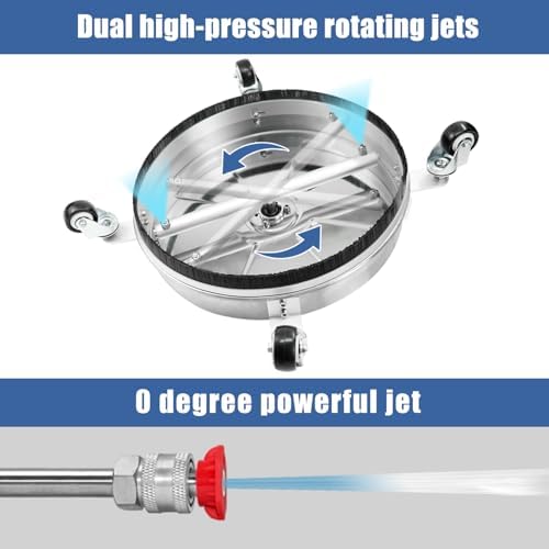 JANZ 16'' Pressure Washer Surface Cleaner - Image 4